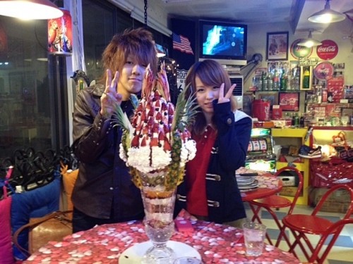 ♪昨日の巨大パフェ《カトリーナ》ご予約のお客様 第２段♪