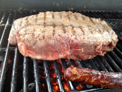 ♪リアルタイム！２キロ超えの巨大ステーキ♪