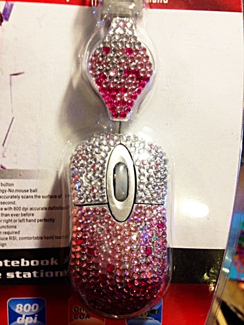 ♪[入荷!]ラインストーンデコミニマウス♪゛