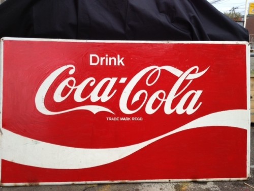 [入荷!!]コカコーラ巨大看板♪