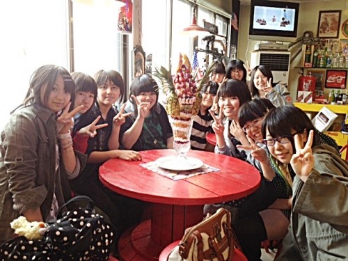 ♪28日!巨大パフェ『カトリーナ』ご予約のお客様♪