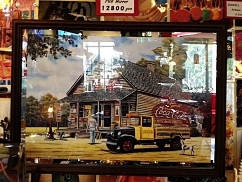 ♪激レア!コカコーラ 非売品パブミラー♪