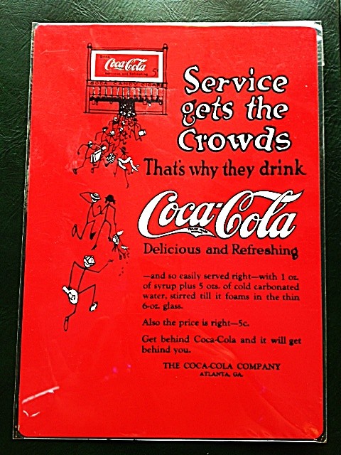 ♪入荷！コカコーラ　下敷き♪