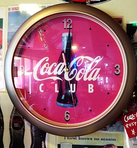 ♪入荷!コカ・コーラ 掛け時計♪