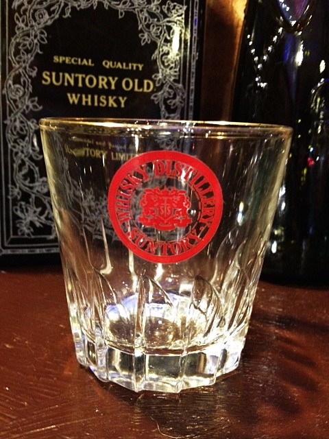 ♪レア!サントリー デザインカットグラス♪