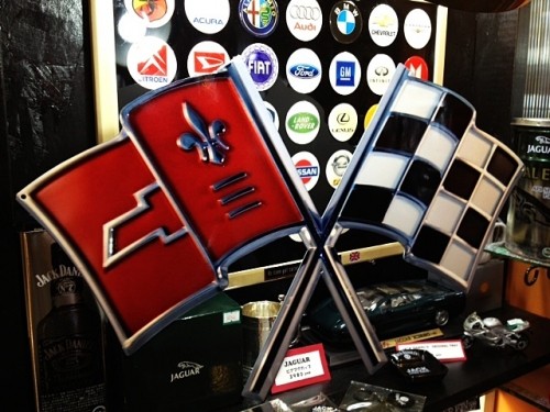 ♪激レア！シボレー コルベットC３　エンブレムプレートmade in USA♪