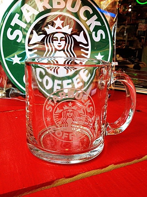 ♪レア！スターバックス クリアマグカップ made in USA♪