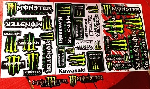 ♪またまたまた!モンスターエナジー ステッカー♪