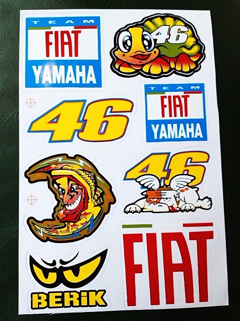 ♪入荷!ロッシ 46 ステッカー♪