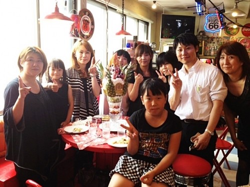 ♪８月６日！巨大パフェ『カトリーナ』ご予約のお客様♪