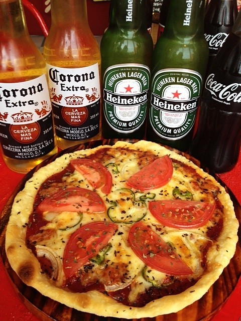 ♪夕飯は焼きたてのピザで決まりっ！♪