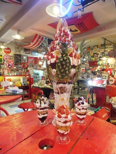 ♪巨大パフェ『カトリーナ』御予約お待ちしております♪