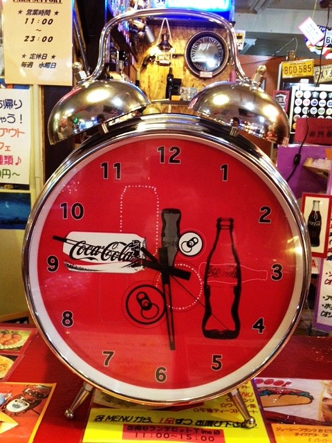 ♪コカ・コーラ！巨大 目覚まし時計♪