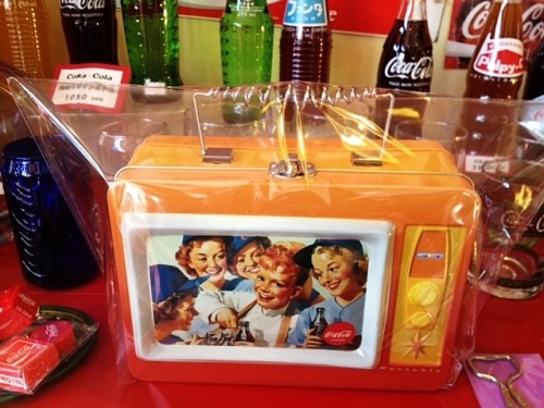♪コカ・コーラ！ 復刻 ブリキ ランチボックス 缶♪
