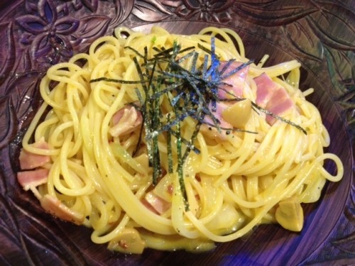 ♪パスタＭＥＮＵの紹介！大人のカルボナーラ♪