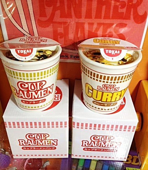♪入荷!カップヌードル 貯金箱♪