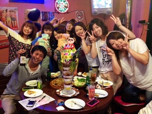 ♪超巨大パフェ『メリーカトリーナ』御予約のお客様7/26♪