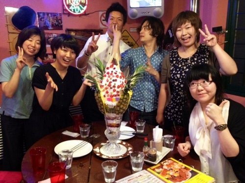♪巨大パフェ!『カトリーナ』御予約のお客様!8/1♪