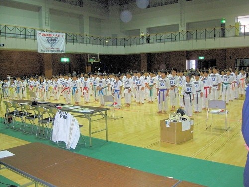 大会場で