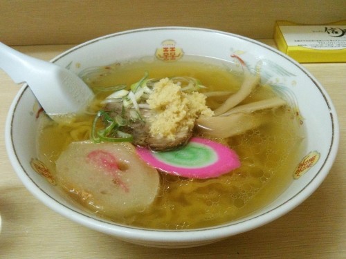 しょうがラーメン　すすきの「ラーメン信月」