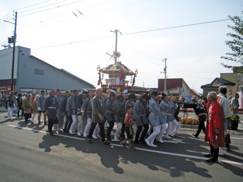 秋祭り「みこし渡御」