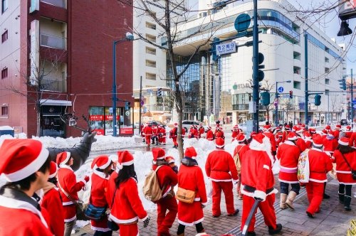 笑顔のために「Hokkaido Santa Run in とかち」