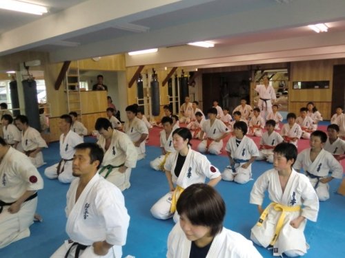 昇級審査を取り仕切りました