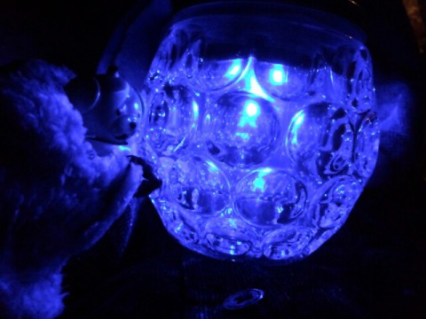 クリスマスの青