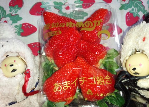甘い香りが漂い