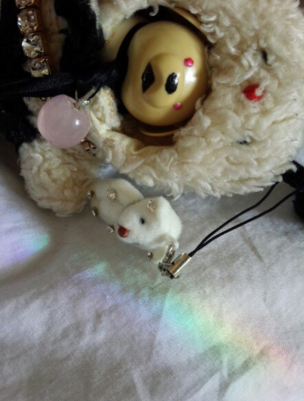 小さな虹と