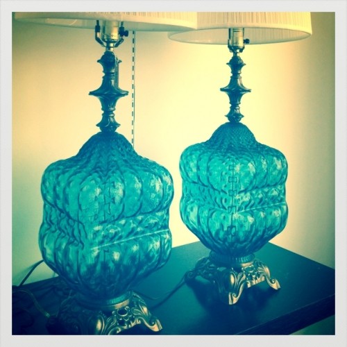 vintage table lamp