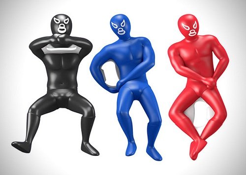 Luchador Bottle Openers