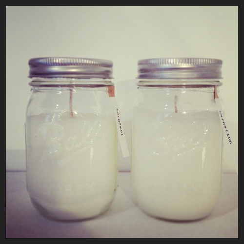 Mason Jar candle