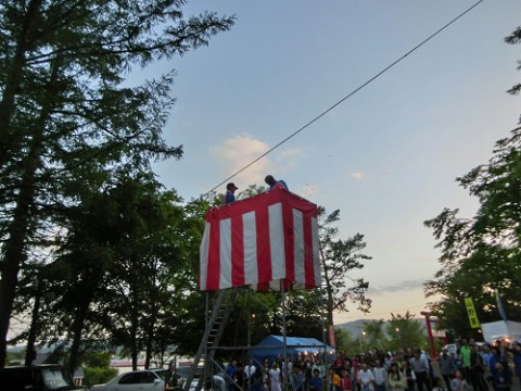 「稲荷神社祭」わ～い♪　晴天～(^-^)