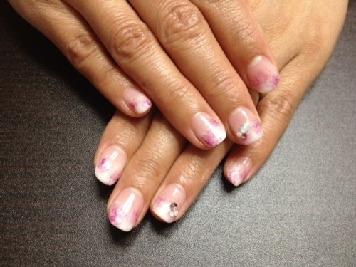 パープルタイダイ