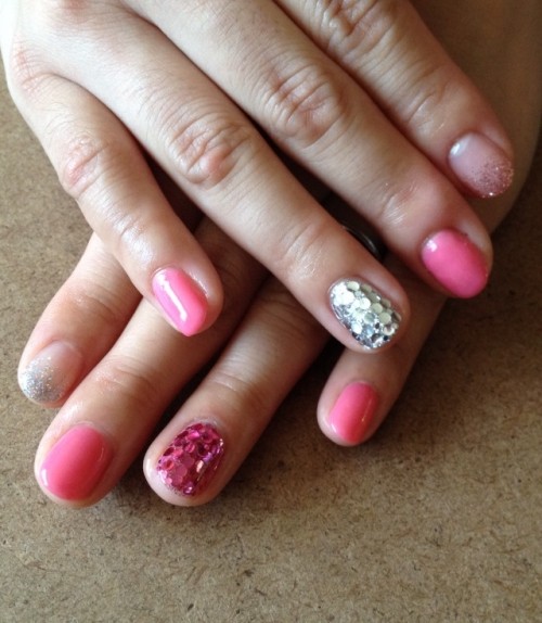 キラッキラネイル。