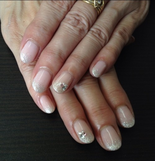 上品グラデーション。