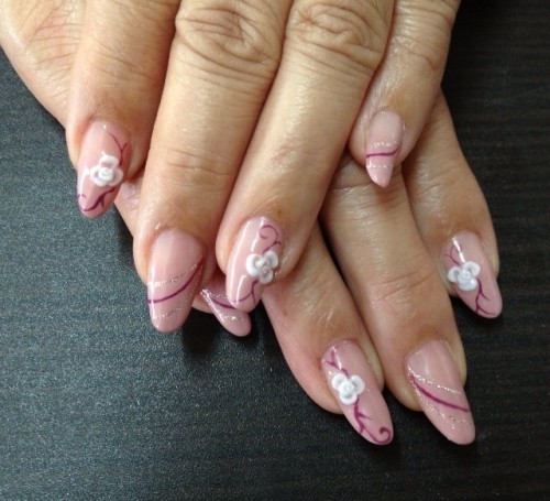 ぷくぷくバラアート。