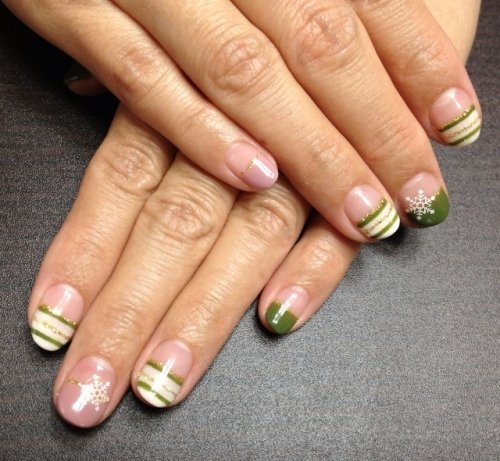 ぱっつんフレンチ×ボーダー。