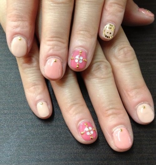 ビジューとニコちゃん。