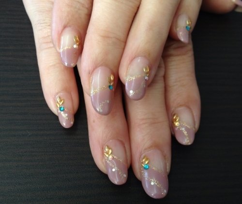 ジェルのお直し。