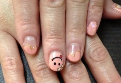 ニコちゃん×ハートフレンチ。