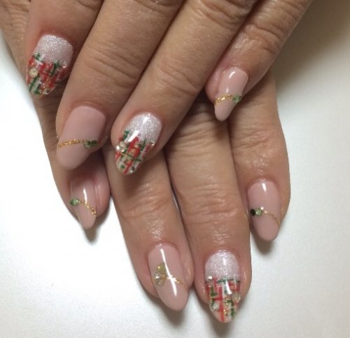 Xmasツイード。
