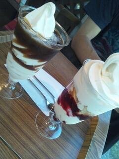 ソフトクリーム！