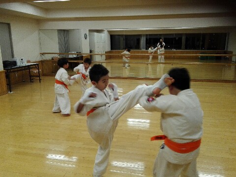 道新空手教室(4月4日火曜日)