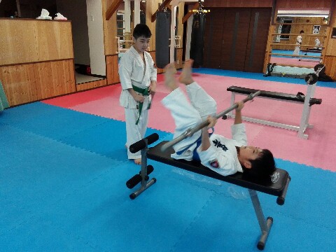 日曜日の自主練