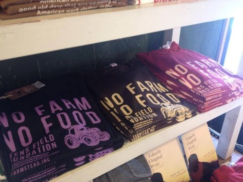 本日はNO FARM NO FOODのTシャツ紹介!