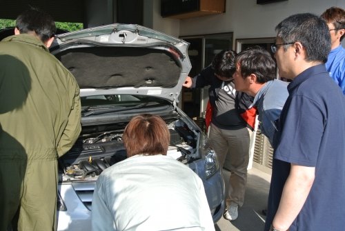 自動車査定実習講習会