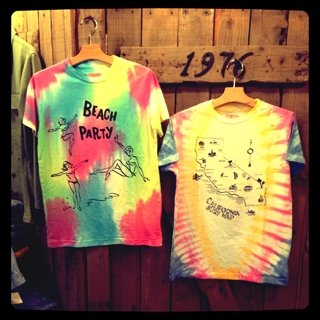 SALTWATER COWBOY タイダイ染めTシャツ