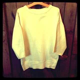 Vintage　カットオフ スウェット！
